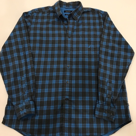 SOLD - Nautica Plaid Button Down Shirt - Picture 7 of 7